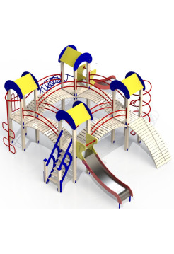 Игровая площадка "Четыри башни"